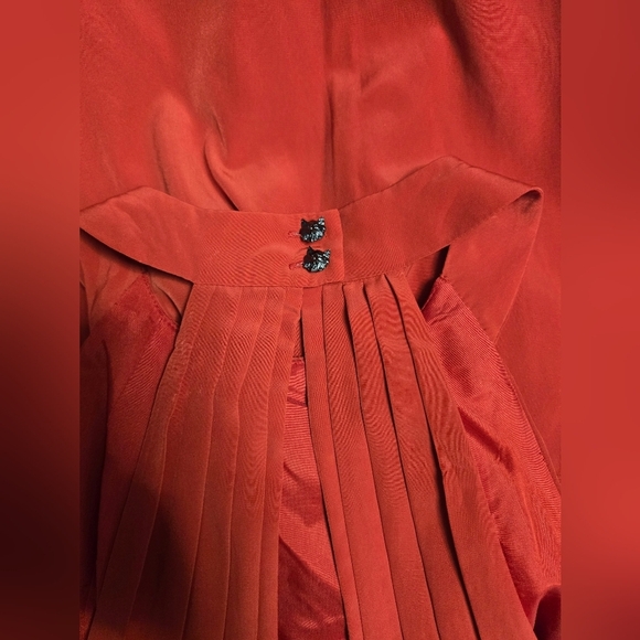 BCBGeneration Red Short Dress Halter Size 4 - Picture 5 of 6